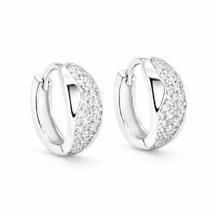 Stříbrné náušnice se zirkonem