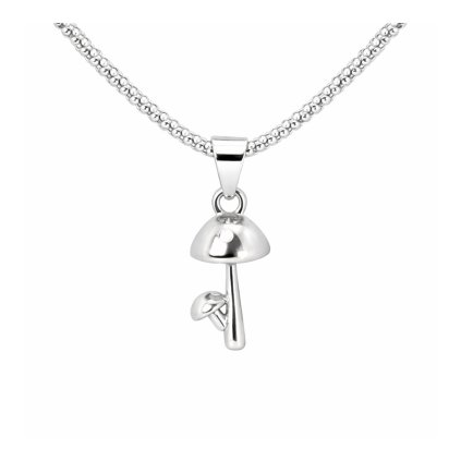 Stříbrný přívěsek houby