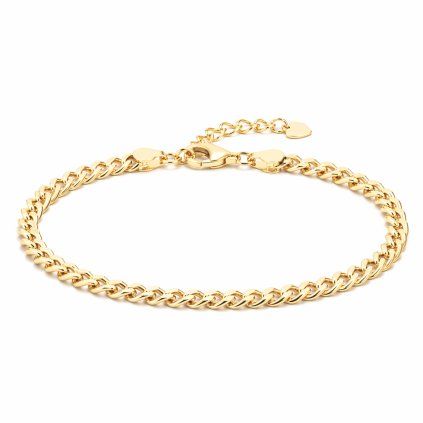 Pozlacený náramek Bold Linkold