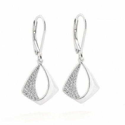 Stříbrné náušnice Mirage