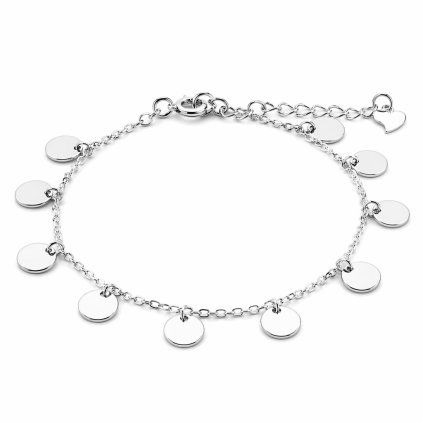 Stříbrný náramek Silver Drops