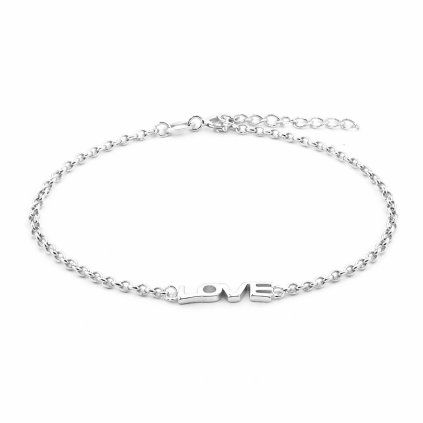 Stříbrný náramek Silver Love Link