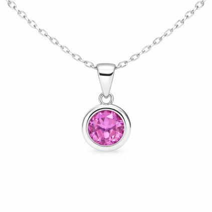 Stříbrný přívěsek s turmalínem