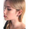 2642 stribrne nausnice krouzky selene