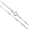 Stříbrný řetízek Venezie 0,9 mm (Velikost 38 cm)
