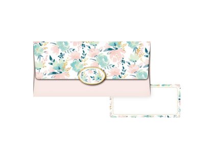 Přání MFP - obálka na peníze Květiny