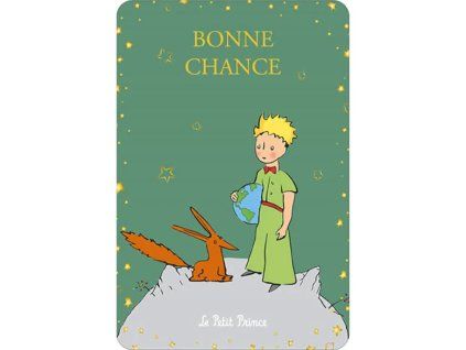 Pohlednice Malý princ - Bonne Chance