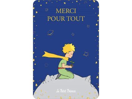 Pohlednice Malý princ - Merci Pour Tout