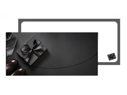 Dárková obálka na peníze nebo poukaz Černá elegance