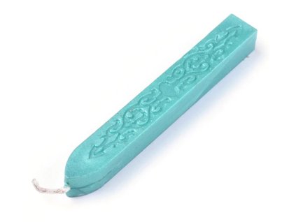 Pečetní vosk, tyrkysový, 1 ks