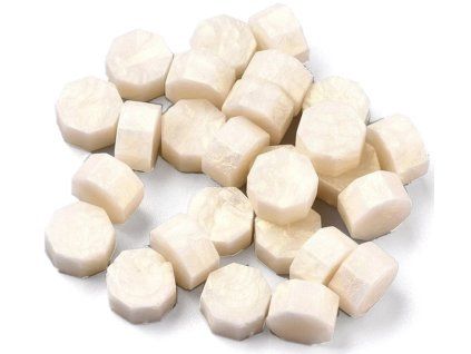 Pečetní vosk (granule), béžový, 40 ks