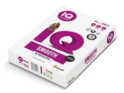 IQ Selection Smooth, papír bílý, A4, 80g, 500 l.