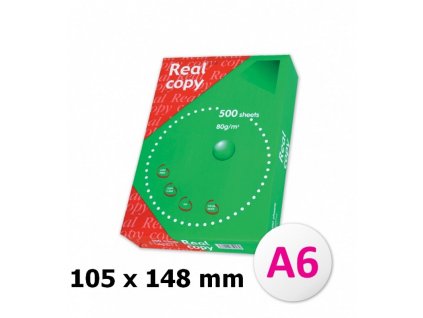 Papír A6, bílý, 80 g, 500 listů