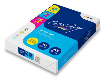 Color copy, papír bílý, A3, 90g, 500 l.