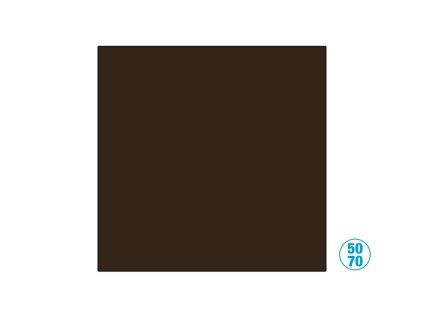 Karton barevný 50 x 70 cm černohnědý, 300g