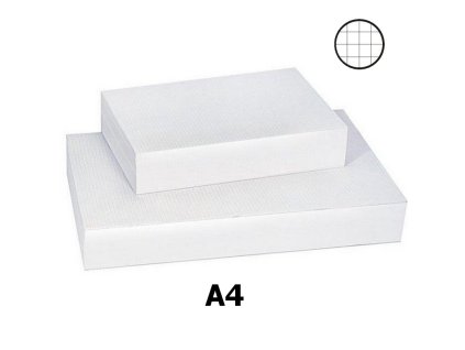 Kreslicí karton, A4, čtverečkovaný