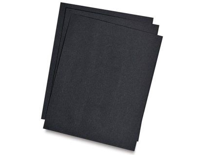Černý karton A3, 350 g/m2, 1 arch