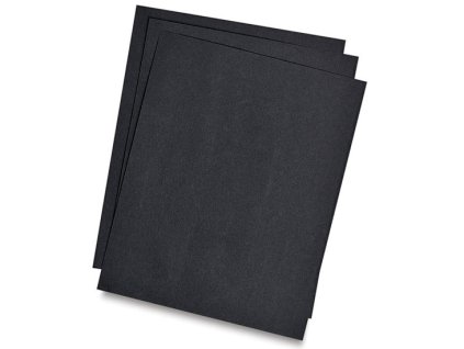 Černý karton A3, 350 g/m2, 1 arch