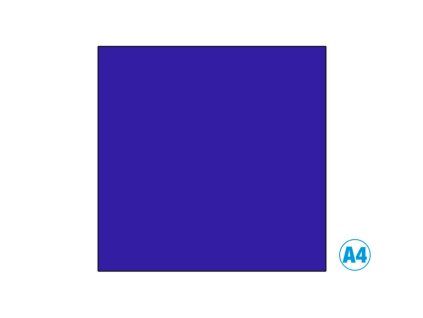 Karton barevný A4 modrý ultramarin, 300g