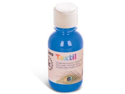 Barva na textil Primo světle modrá, 125 ml