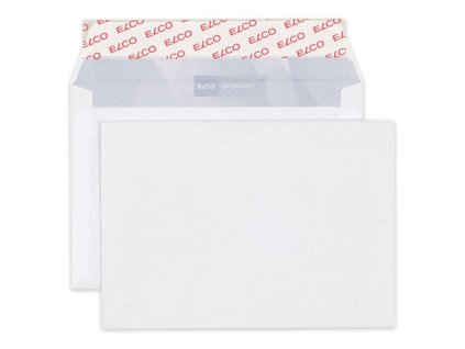 Obálky office Elco C6 80g/m2, samolepící, 200 ks