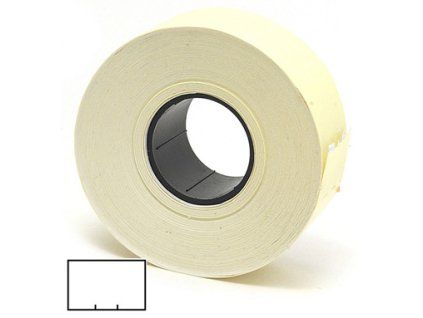 Etikety do kleští, 25 x 16 mm, bílé