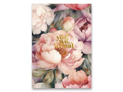 Blok A5 Shkolyaryk Muse Sketch & Note Bloom Light, 64 listů, čistý
