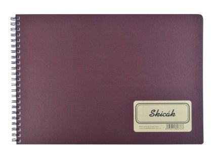 Skicák Retro A4, čistý, 50 listů