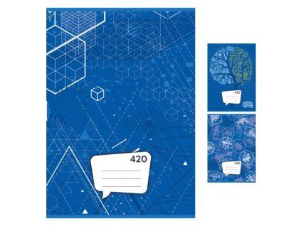 Sešit 420, 20 listů, čistý, A4