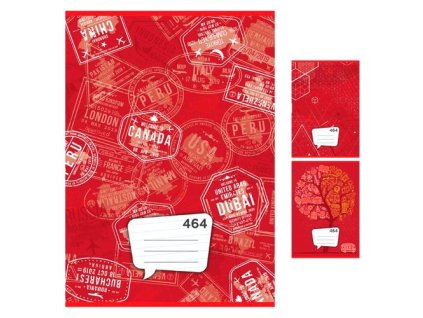 Sešit 464, 60 listů, linkovaný, A4