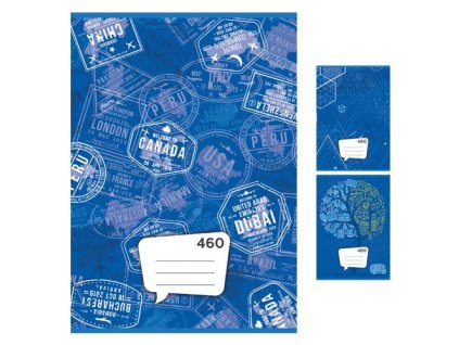 Sešit 460, 60 listů, čistý, A4