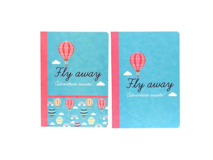 Sešit A4 Fly away, linkovaný, 48 listů
