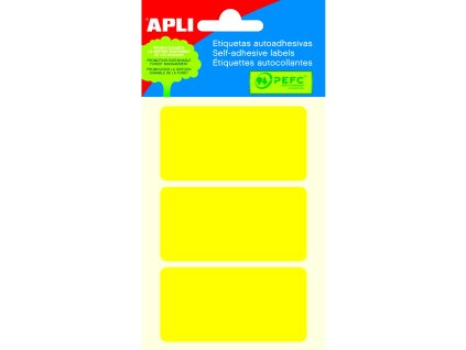 Samolepící štítky 34 x 67 mm, 15 ks