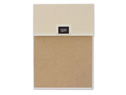 Samolepící kraftový papír A5, 12 ks