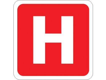 Samolepka Požární hydrant, 11x11 cm