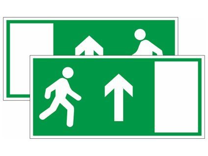 Samolepka Unikový východ nahoru, 21 x 10 cm