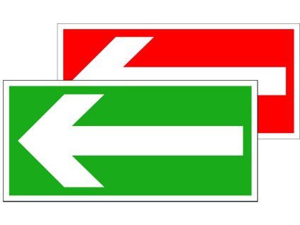 Samolepka Šipka, 21 x 10 cm