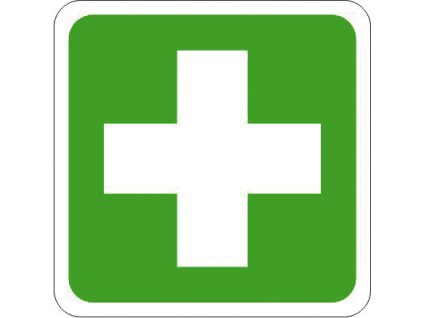 Samolepka Lékárnička, 5 x 5 cm