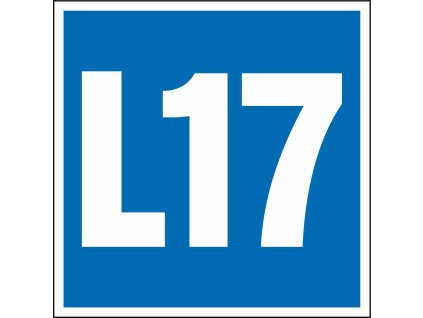 Samolepka L17, 12 x 12 cm