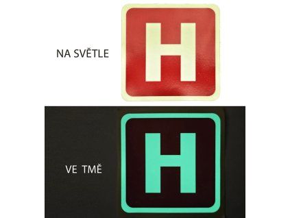 Svítící samolepka Hydrant - různé velikosti