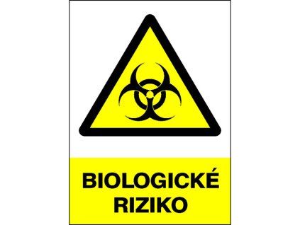 Samolepka Biologické riziko