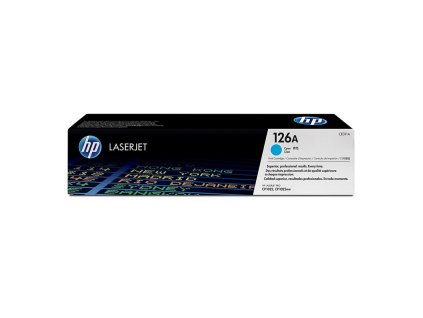 HP toner 126A (CE311A), cyan