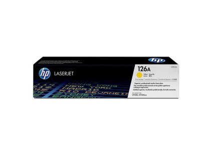 HP toner 126A (CE312A), yellow