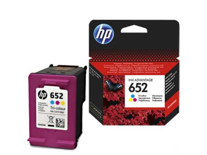 HP cartridge 652 (F6V24AE), barevná