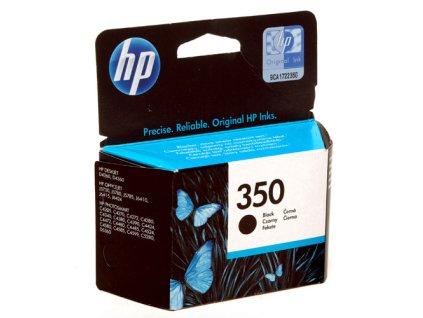 HP cartridge 350 (CB335EE), černá