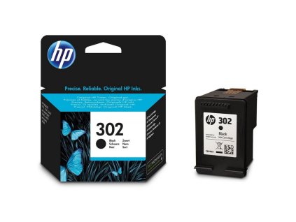 HP cartridge 302 (F6U66AE), černá