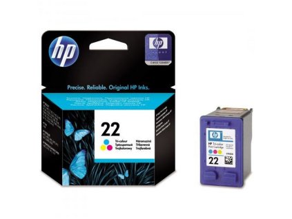 HP cartridge 22 (C9352A), barevná