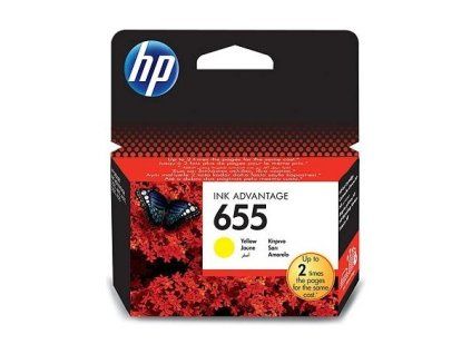 HP cartridge 655 (CZ112AE), yellow
