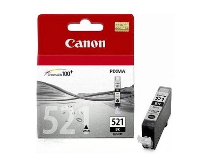 Canon cartridge CLI-521BK (CLI521BK), černá