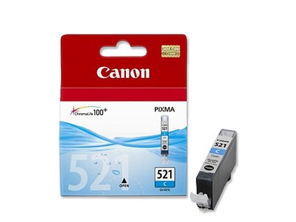 Canon cartridge CLI-521C (CLI521C), modrá